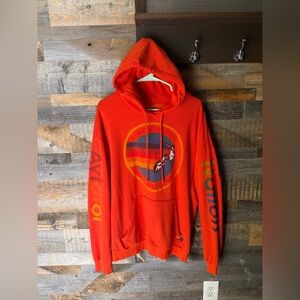 Aviator Nation Bright Orange Pullover Hoodie